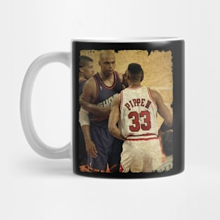 Charles Barkley vs Scottie Pippen Mug